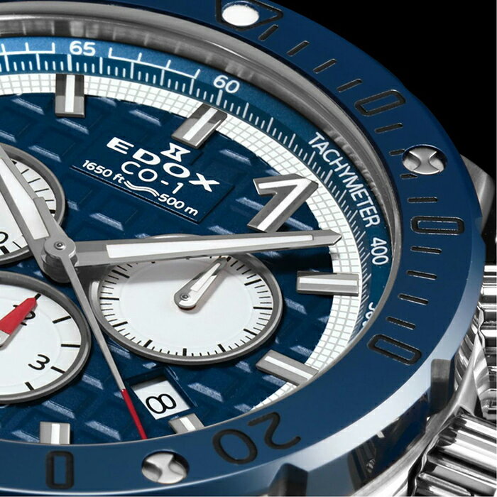 【ポイント10倍！楽天お買い物マラソン11/4(火)20:00〜11/11(火)1:59】10221-3BU9-BUIN9 クロノオフショア1 クロノグラフ EDOX エドックス 時計 腕時計