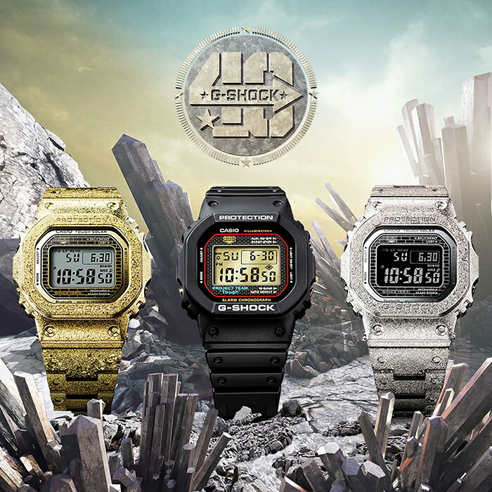 【ポイント10倍！9/15(月)0:00～23:59限定】40周年 5000 SERIES GMW-B5000PS-1JR CASIO カシオ G-SHOCK Gショック ジーショック 時計 腕時計