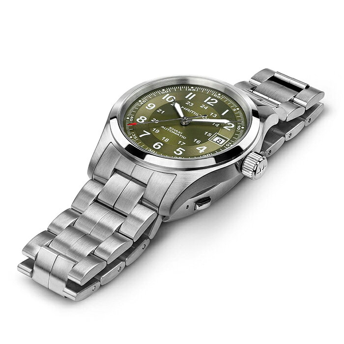 クロノファクトリー1038のHAMILTON ハミルトン カーキ フィールド AUTO 38 MM H70455160｜アングル3