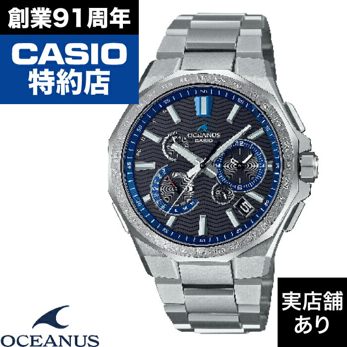 オシアナス 腕時計（メンズ） Classic Line OCW-T6000-1AJF CASIO カシオ OCEANUS オシアナス 時計 腕時計