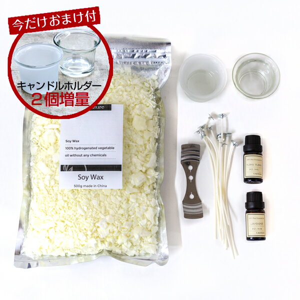 【今だけおまけ付】Lapature(ラパチュア) 手作りアロマキャンドルキット DIY ウィックと精油を選んでオリジナルアロマキャンドルを作ろう プレゼント 母の日