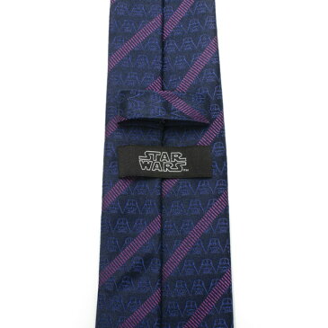 ◎ネクタイ シルク Various Licensed Darth Vader Imperial Stripe Men's Tie スターウォーズ ダースベイダー レジメンタル ストライプ ネクタイ SW-DVHST-PL-TR