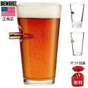 ビールグラス BENSHOT ベンショット Beerglass ビアグラス 16oz(454ml) パイントグラス 米国製 ハンドメイド 弾丸