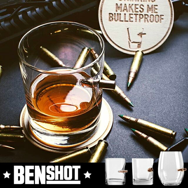 ウイスキー ワイン グラス BENSHOT ベンショット Whiskyglass ウィスキーグラス 11oz(325ml) ワイングラス(443ml） 米国製 ハンドメイド