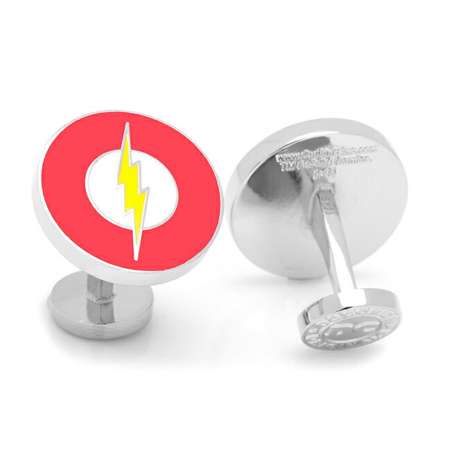 アクセサリー カフス カフリンクス カフスボタン Various Licensed Flash Logo Cufflinks ザ フラッシュ 稲妻 雷 ロゴ DC DC-FLL-SL