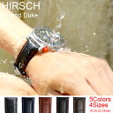 腕時計 ベルト HIRSCH ヒルシュ Grand Duke グランド デューク レザー革 18mm 20mm 22mm 24mm ブラック グレー ブラウン ブルー