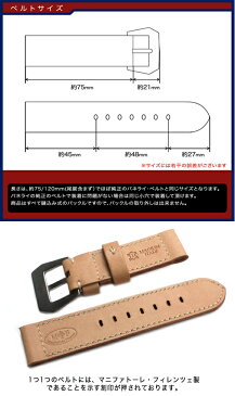 時計 ベルト 腕時計 時計バンド イタリア PANERAI パネライ PANERAI 専用 MF Special Edition WW2/ホワイト WW2 22mm 24mm 26mm ラジオミール ルミノール