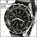 v rv ~^[EHb` AJR MARATHON TSAR Divers Quartz 300M }\ eB[T[ NH[c _Co[Y WW194007 316LXeX