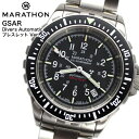 ＼★ポイント5倍★5月6日まで／時計 腕時計 ミリタリーウォッチ アメリカ軍 MARATHON GSAR Automatic Divers 300M マラソン ジーサー 自動巻き ブレスレット・バージョン WW194006 316Lステンレス