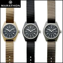 ＼★ポイント5倍★5月6日まで／時計 腕時計 ミリタリーウォッチ アメリカ軍 MARATHON General Purpose Field Watch Mechanical マラソン ジェネラルパーパス フィールドウォッチ 自動巻き 手巻き 機械式 WW194003 ファイバーグラス