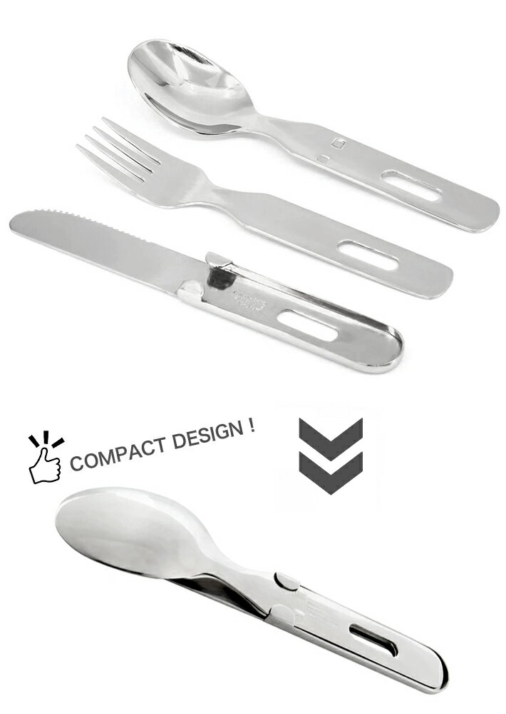 【3本セット】ナイフ フォーク スプーンセット MARATHON マラソン ミルスペック カナダ軍支給品 ミリタリー アウトドア キャンプ通販格安セール情報 楽天 通販