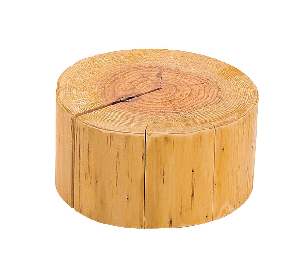 【ポイント20倍】国産杉 丸太ディスプレイ台 大径 大 (45036) 約φ250〜270 H150mm [ヤマコー] 台EBM vol.24[1136-6]ビュッフェ関連