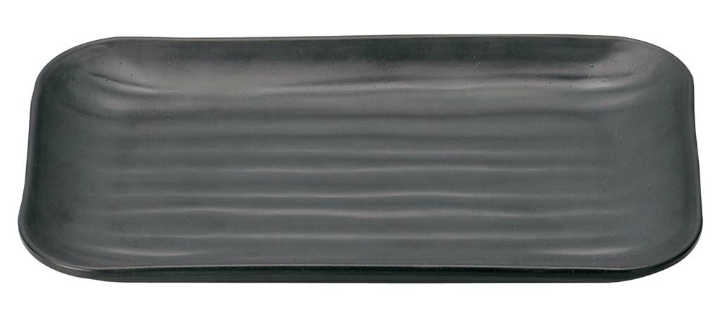 【ポイント20倍】マイン メラミンウェア 角皿 黒 大 M11-138 [マイン] 皿EBM vol.24[1673-24]和・洋・中 食器