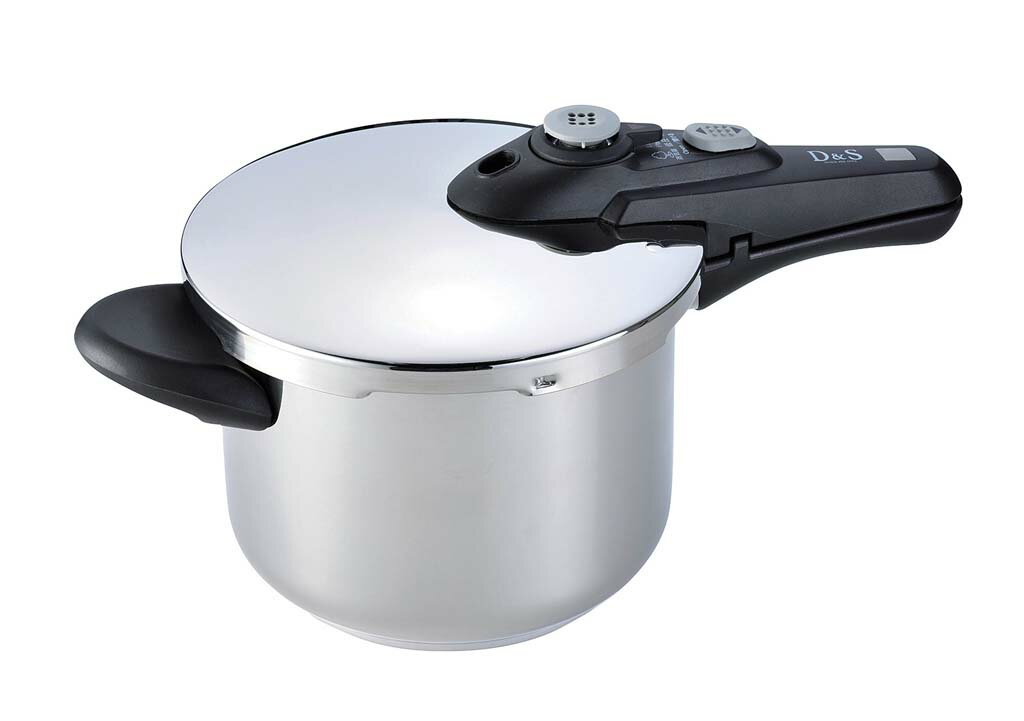 【ポイント20倍】D&S プレッシャークッカー 圧力鍋 4.5L DSPC6027 [日本洋食器] 圧力鍋EBM vol.24[151-6]鍋全般