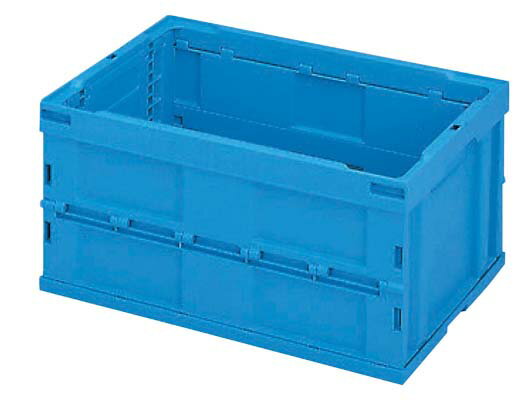 【ポイント20倍】セキスイ 折りたたみ式 コンテナー ブルー OC-50L-B [積水テクノ成型] コンテナーEBM vol.24[725-2]運搬・ケータリング