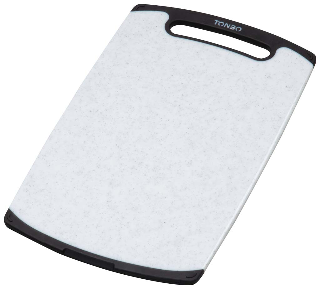 【ポイント20倍】トンボ おこしやすいラバー付耐熱抗菌まな板 石目調 M [新輝合成] ラバー付きまな板EBM vol.24[353-2]まな板