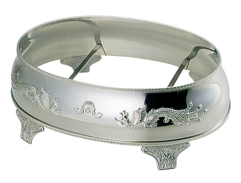 【ポイント20倍】UK 18-8 V型 小判飾台(キャスト足A)28インチ用 [三宝産業] 台EBM vol.24[1207-4]ビュッフェ・宴会