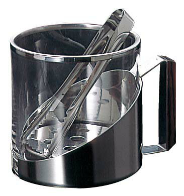 【ポイント20倍】ガラス アイスペール No.9074(トング付) [エムタカ] アイスペールEBM vol.24[1543-6]ワイン・バー用品