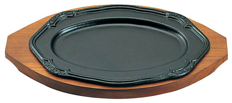 【ポイント20倍】アサヒ 鉄 ステーキ皿 A-106-36 梅 [アサヒ] 皿EBM vol.24[1768-8]焼物用品