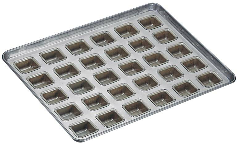 【ポイント20倍】シリコン加工 ホール型 天板(30ケ取) [千代田金属工業] 天板EBM vol.24[937-9]製菓・ベーカリー用品