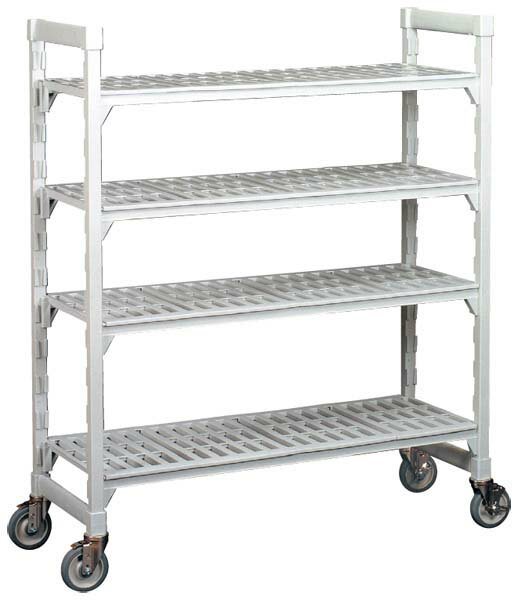 【ポイント20倍】カムシェルフ可動 610×1070×H1910 4段メッシュ CPMU244275V4(480) [Cambro] 棚EBM vol.24[2093-3]棚・作業台