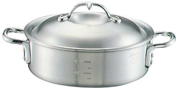 【ポイント20倍】ニューキング アルミ 外輪鍋(目盛付)51cm EBM vol.25[112-3]ガス専用鍋