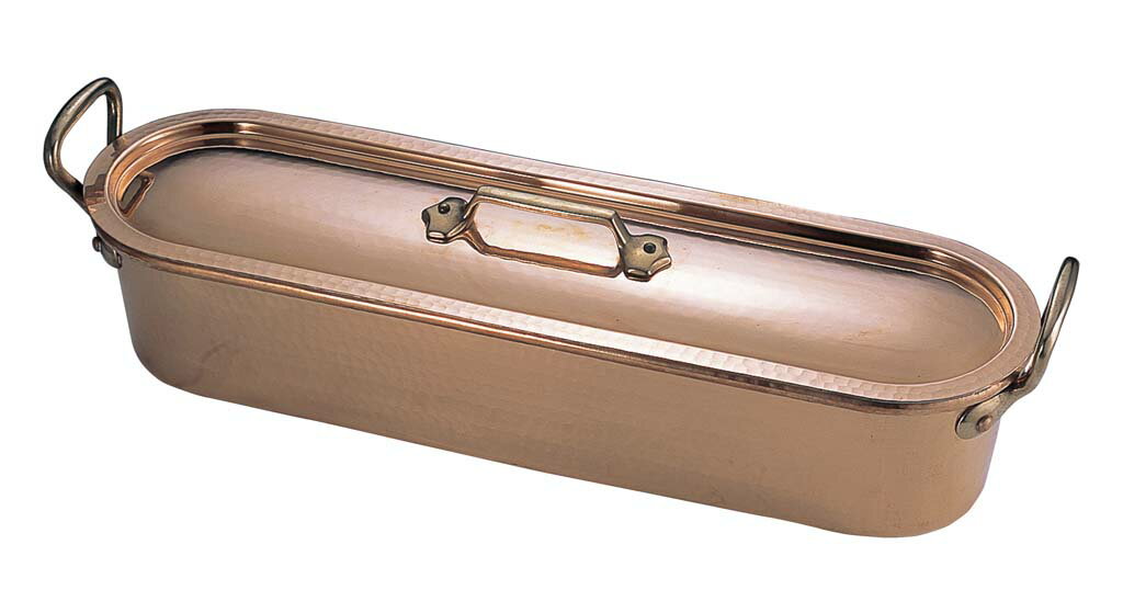 【ポイント20倍】ムヴィエール 銅(スズメッキ)ポワソニエ 2160-60cm EBM vol.25[242-9]ホテルパン・ガ..