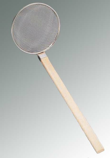 【ポイント17倍】TS 18-8 木柄 厚網そば揚 24cm 10140 EBM vol.25[888-6]うどん・そば・ラーメン用品