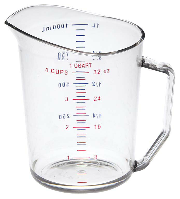 【ポイント20倍】キャンブロ 計量カップ 50MCCW(135)500cc【洗浄機OK】 EBM vol.25[458-4]水マス・計量..