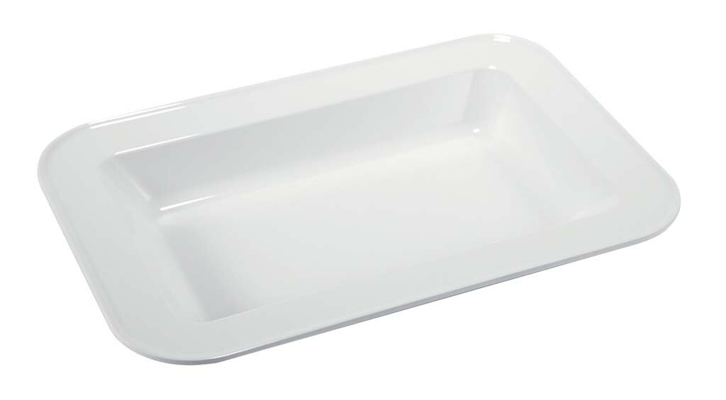 【ポイント16倍】メラミン 角型フードパン 16インチ TKO-243W 白【食器乾燥機対応】【洗浄機OK】【消毒..