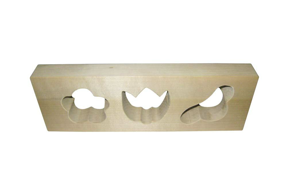 【ポイント18倍】朴・おにぎり型(物相型)3穴 06211 EBM vol.25[611-15]おにぎり型・押し寿司型・ライス型