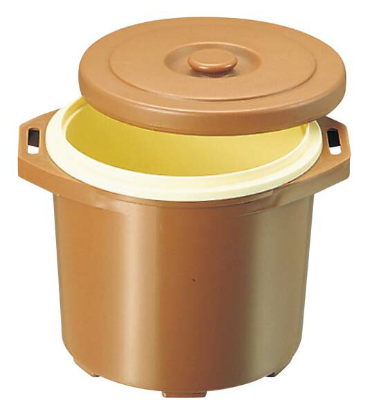 【ポイント19倍】プラスチック 保温食缶 ごはん用 DF-R1 大 D/B【日本製】 EBM vol.25[800-4]炊飯器・..