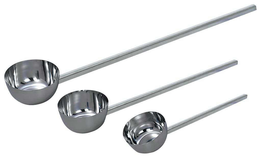 【ポイント20倍】ステンレス 一体型角柄ひしゃく 15cm(1L)柄長400 KSH15-40【食器乾燥機対応】【洗浄機..