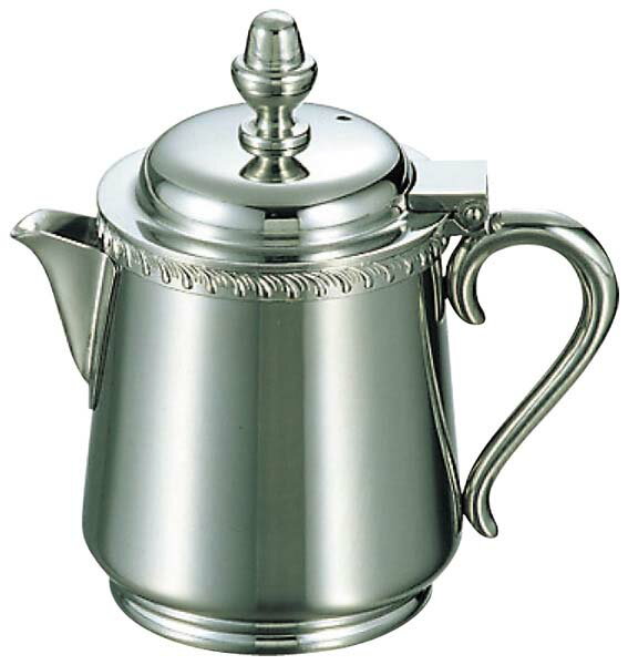 【ポイント20倍】UK 18-8 菊渕 ミルクポット 7人用 220cc EBM vol.25[1275-13]カフェ・トレー・サービ..