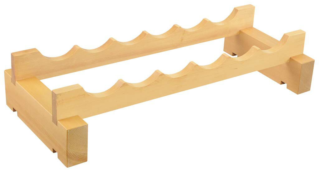 【ポイント20倍】木製 ワインラックキット 6ボトル用 一段 EBM vol.25[1541-7]ワイン・バー用品