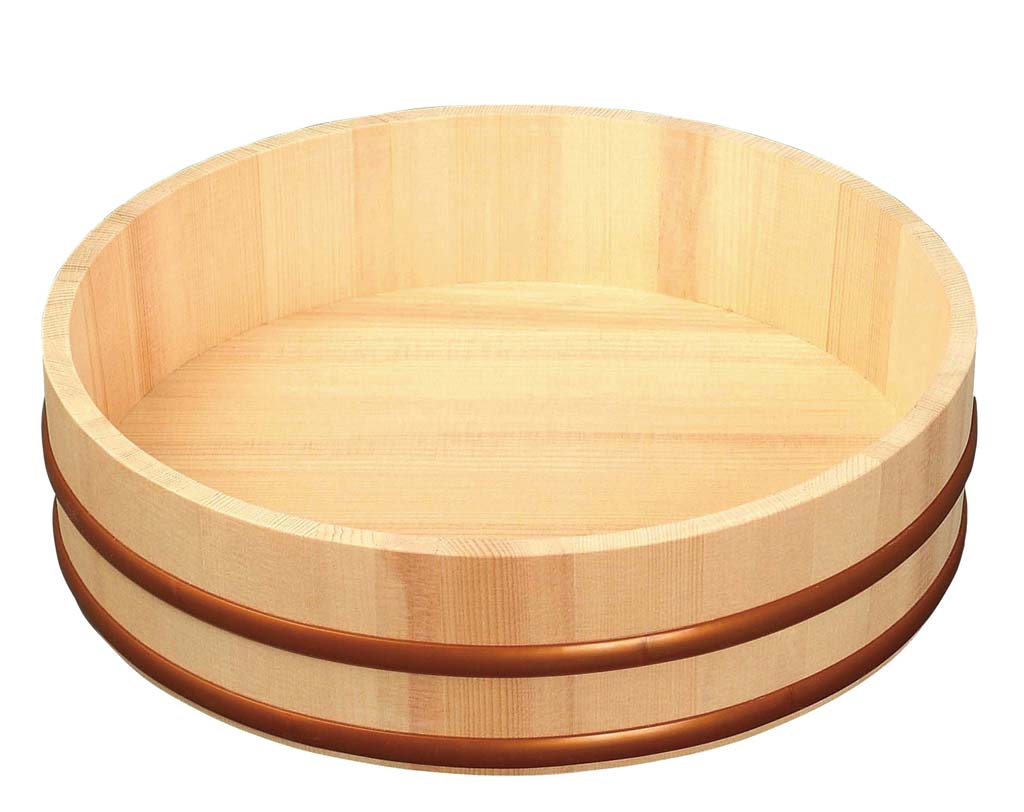 【ポイント15倍】天然木 寿司飯台 30