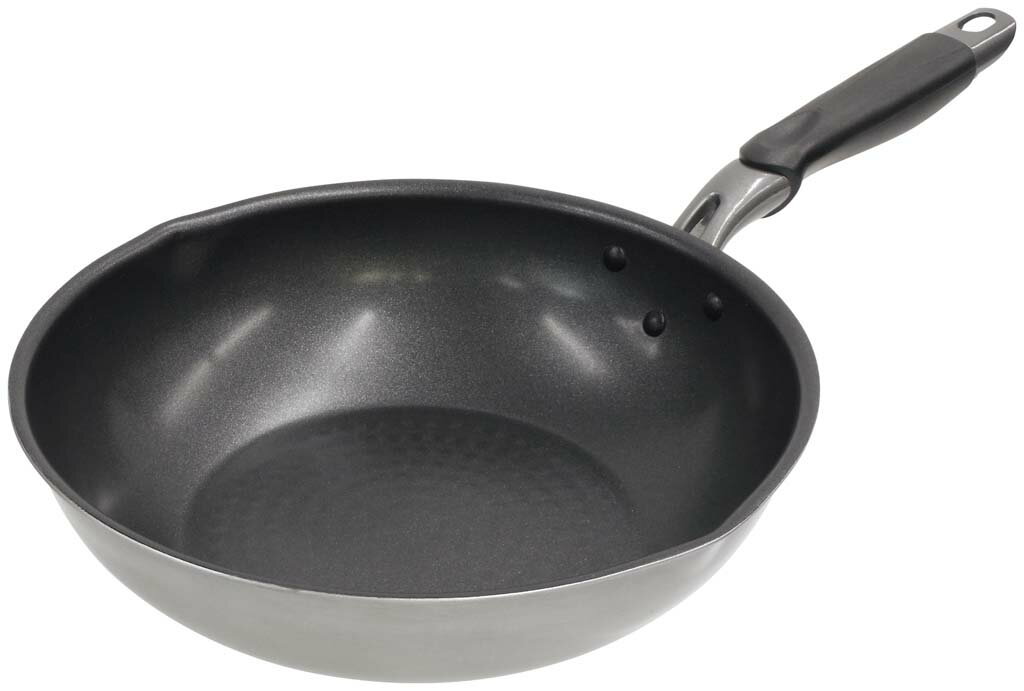 【ポイント10倍】MUSUBI IHいため鍋 28cm PJ-328【フッ素加工】【IH対応】【電磁調理器200V】【日本製】 EBM vol.25[175-7]鍋全般