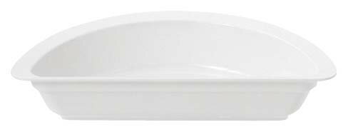 【ポイント15倍】メラミン フードパン 丸型 Mハーフ TKO-133H-W 白【食器乾燥機対応】【洗浄機OK】【消..