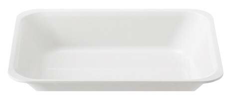 【ポイント16倍】メラミン フードパン 角型 1/2 TKO-232-W 白【食器乾燥機対応】【洗浄機OK】【消毒保..