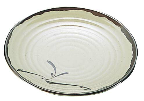 【ポイント13倍】メラミン和食器 織部 丸皿 大 OB-12【洗浄機OK】【消毒保管庫OK】【日本製】 EBM vol.25[1689-15]和・洋・中食器