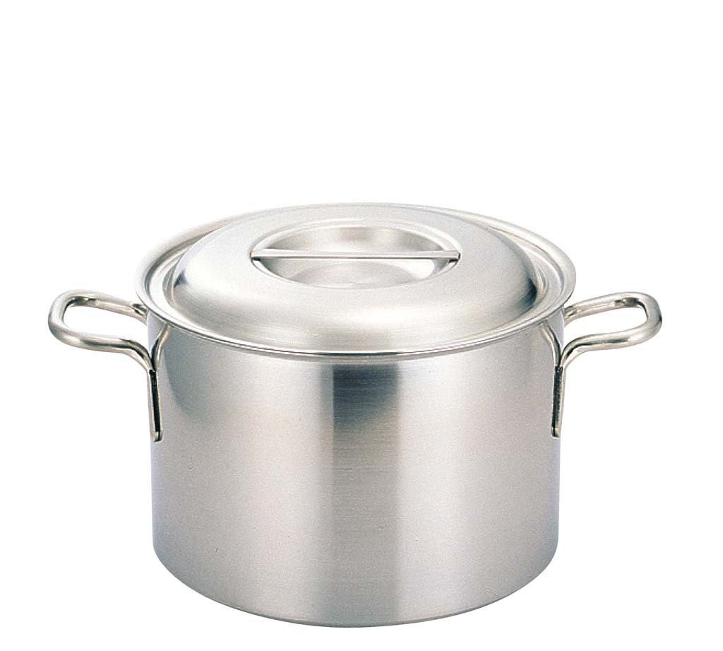 【ポイント20倍】プロデンジ 半寸胴鍋 27cm EBM vol.25[97-2]IH・ガス兼用鍋【電磁調理器対応:200V】