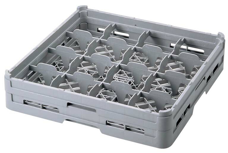 【ポイント20倍】BK フルサイズ グラスラック16仕切 G-16-75【キャンセル・返品不可】【洗浄機OK】 EBM vol.25[2172-2]バスボックス・洗浄ラック(3)