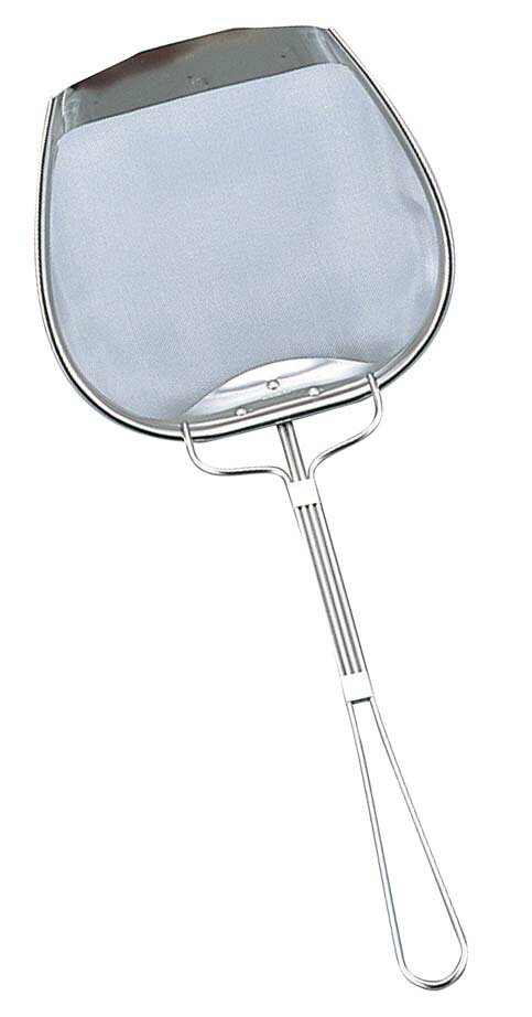 【ポイント15倍】18-8 プレス式 角型 カス揚 大 細目 30015 EBM vol.25[898-9]ギョーザ・フライヤー