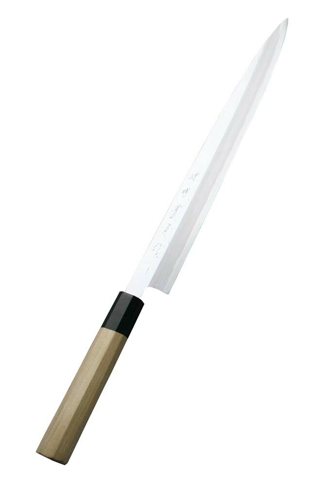 【ポイント20倍】堺實光 紋鍛(青二鋼)刺身(柳刃)24cm【日本製】 EBM vol.25[288-13]庖丁・包丁