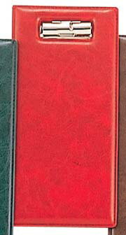 【ポイント15倍】えいむ レザータッチ 伝票ホルダー 二ツ折り BH-102 エンジ【日本製】 EBM vol.25[1939-8]メニュー・卓上サイン