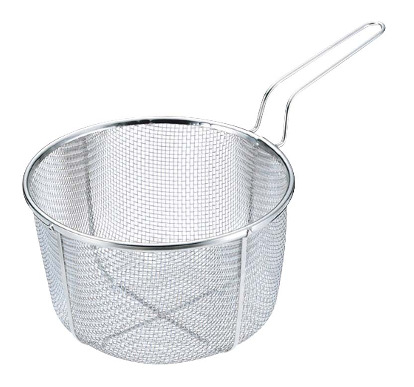 【ポイント15倍】TS 18-8 揚げものバスケット 24cm 10164 EBM vol.25[899-12]ギョーザ・フライヤー