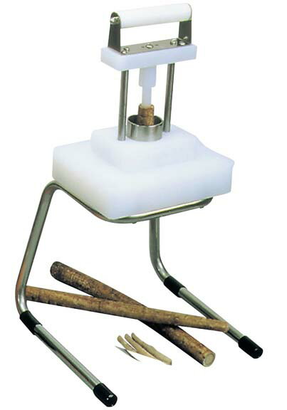 【ポイント20倍】ゴボウ用 たて割カッター KG-6 6分割【メーカー直送】 EBM vol.25[412-2]調理機械・下ごしらえ機械(3)