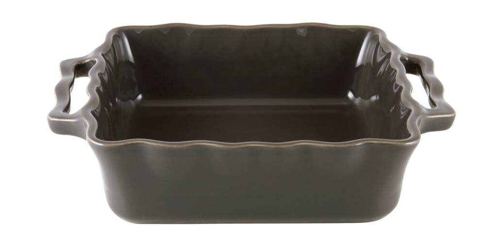 【ポイント18倍】アポーリア スクウェアベイキングディッシュ 25cm ブラックペッパー 110025044【オー..