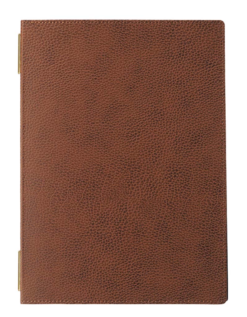 【ポイント17倍】えいむ ピンホールソフトレザータッチメニューブック GB-101 大 ブラウン【日本製】 EBM vol.25[1909-1]メニュー・卓上サイン