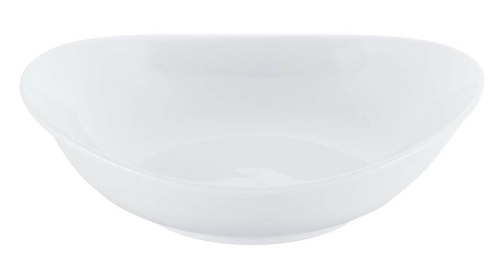 【ポイント20倍】磁器 中華・洋食兼用食器 白オーバルボール 24cm【レンジ】【食器乾燥機対応】【洗浄..